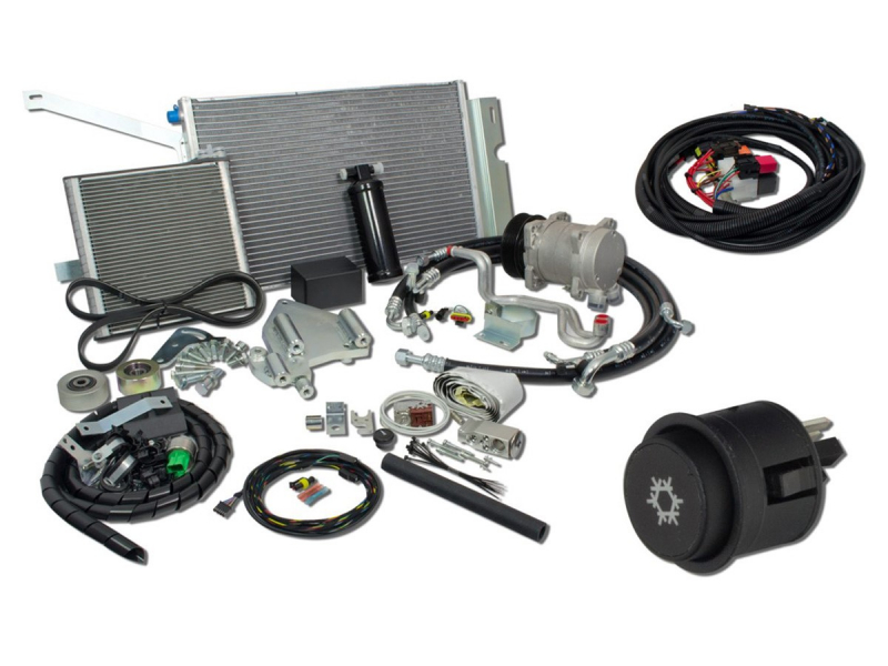 Spare parts for air conditioning systems of machinery cabins