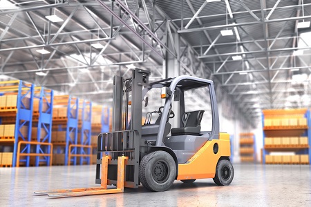 Air conditioners for forklifts