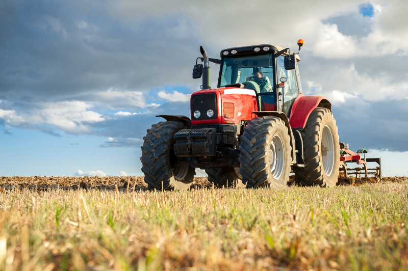 Air conditioners for agricultural tractors