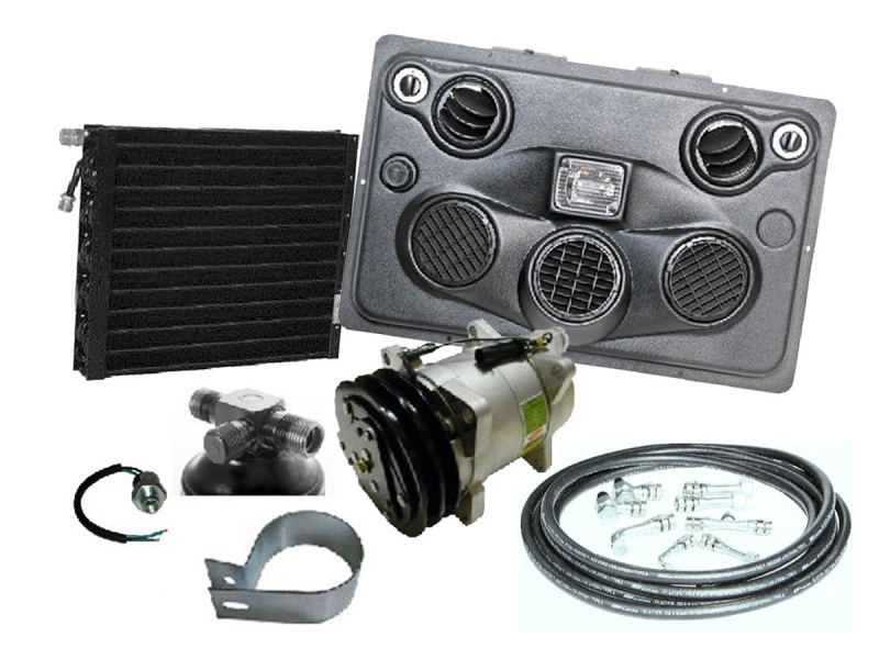 Spare parts for air conditioning systems cabins for operating vehicles